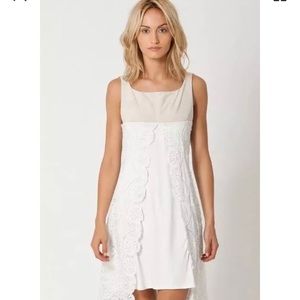 Liberty garden/ Hale Bob asymmetrical lace dress